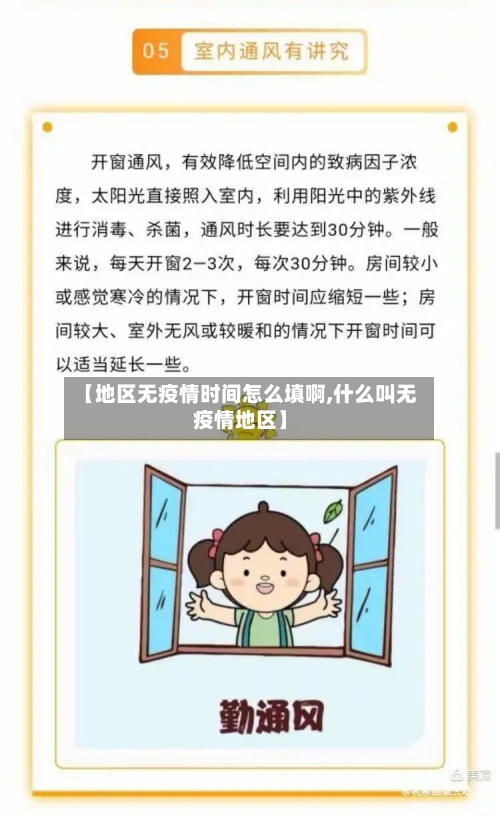 【地区无疫情时间怎么填啊,什么叫无疫情地区】
