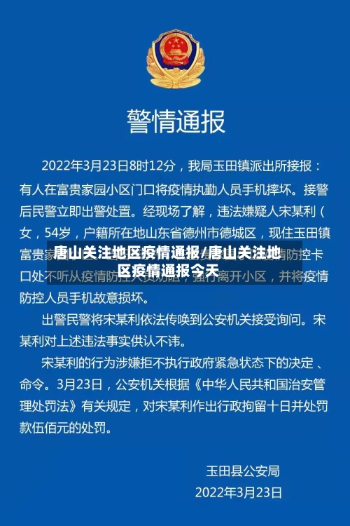 唐山关注地区疫情通报/唐山关注地区疫情通报今天-第3张图片