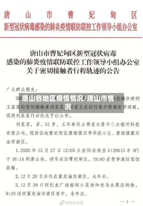 唐山各地区疫情情况/唐山市情况-第3张图片