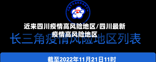 近来四川疫情高风险地区/四川最新疫情高风险地区