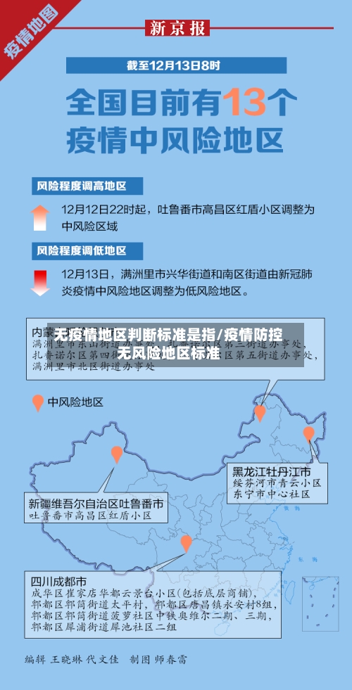 无疫情地区判断标准是指/疫情防控无风险地区标准-第3张图片