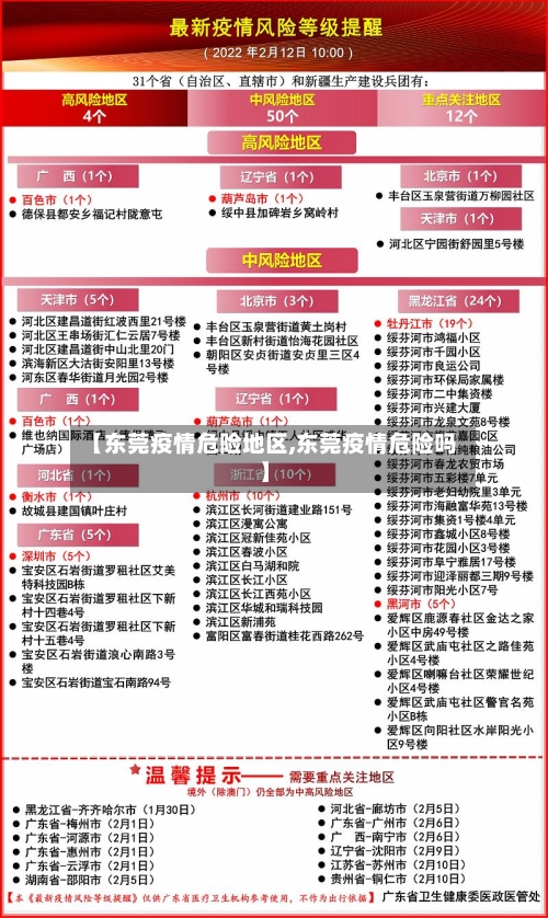 【东莞疫情危险地区,东莞疫情危险吗】-第2张图片