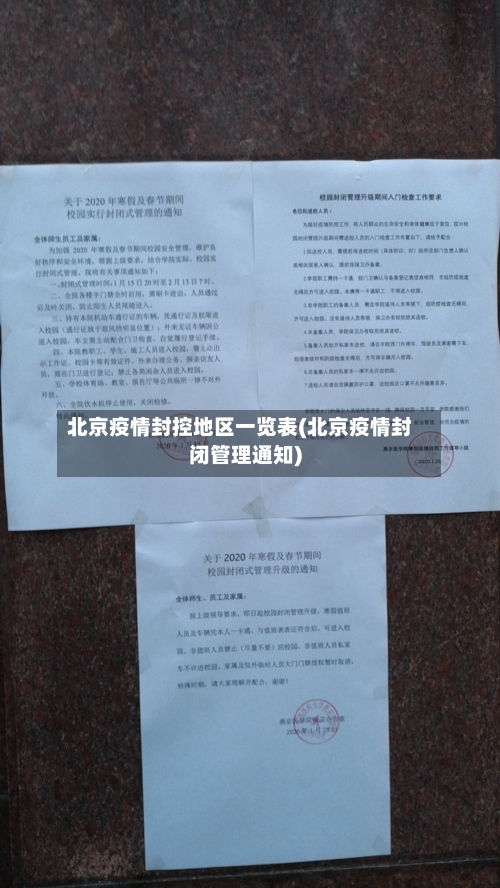北京疫情封控地区一览表(北京疫情封闭管理通知)-第2张图片
