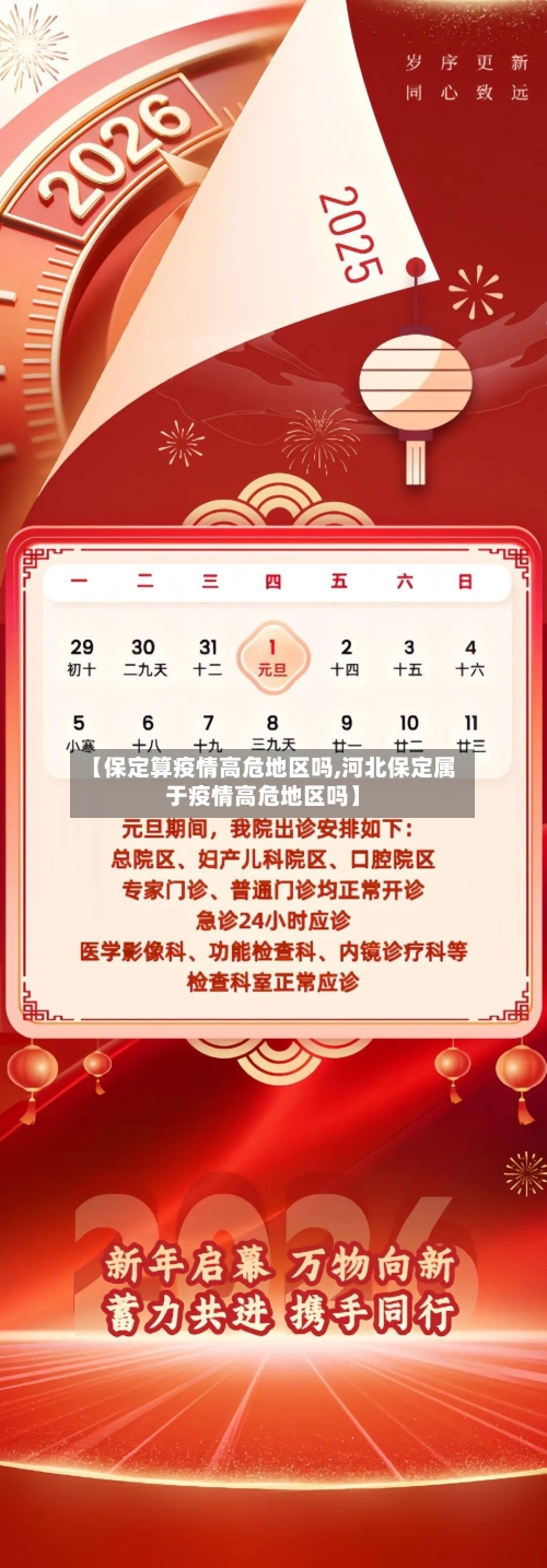 【保定算疫情高危地区吗,河北保定属于疫情高危地区吗】