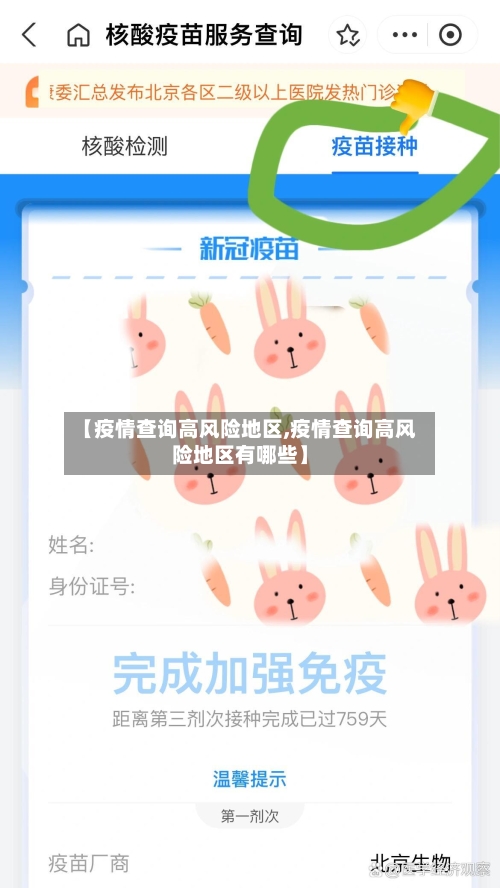 【疫情查询高风险地区,疫情查询高风险地区有哪些】