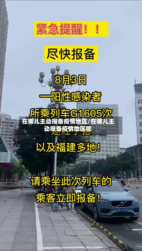 在哪儿主动报备疫情地区/在哪儿主动报备疫情地区呢-第2张图片