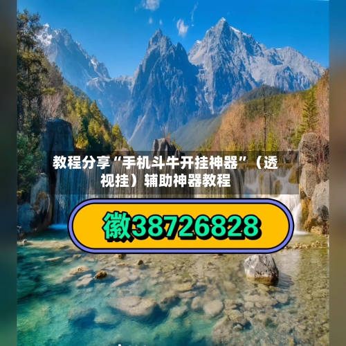 教程分享“手机斗牛开挂神器”（透视挂）辅助神器教程