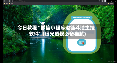 今日教程“微信小程序边锋斗地主挂软件	”(曝光透视必备猫腻)-第2张图片