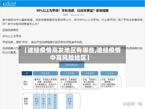 【途经疫情高发地区有哪些,途经疫情中高风险地区】-第2张图片