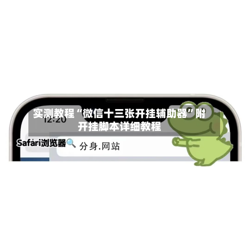 实测教程“微信十三张开挂辅助器	”附开挂脚本详细教程-第2张图片