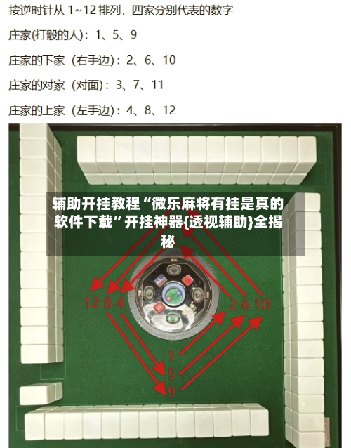 辅助开挂教程“微乐麻将有挂是真的软件下载”开挂神器{透视辅助}全揭秘-第3张图片