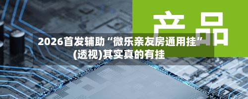 2026首发辅助“微乐亲友房通用挂”(透视)其实真的有挂-第2张图片