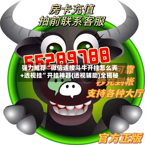 强力推荐“微信连接斗牛开挂怎么弄+透视挂”开挂神器{透视辅助}全揭秘