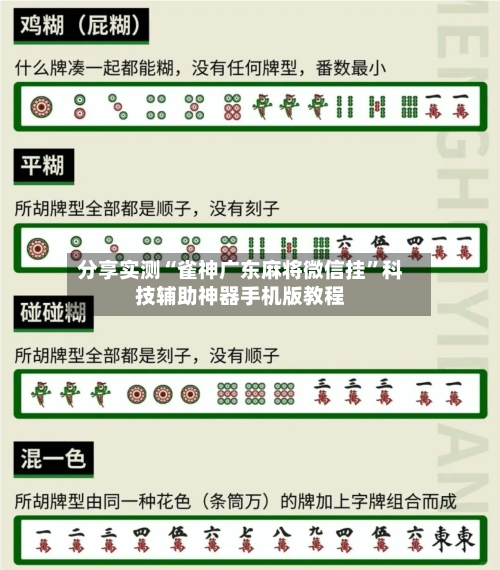 分享实测“雀神广东麻将微信挂	”科技辅助神器手机版教程-第2张图片