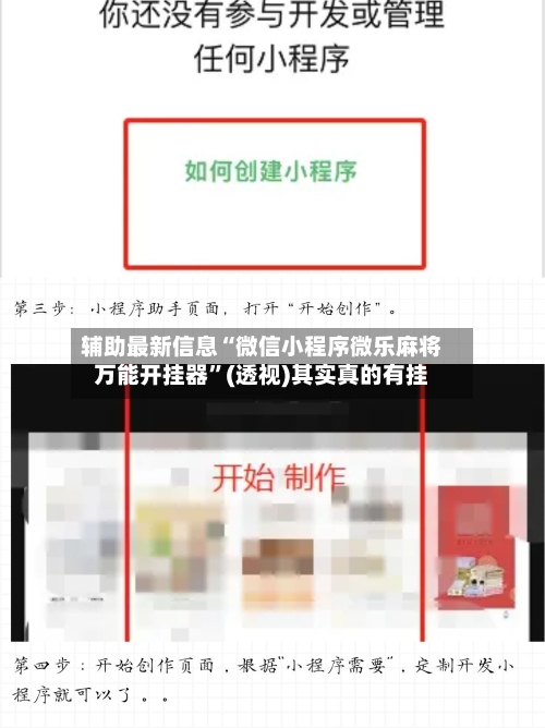 辅助最新信息“微信小程序微乐麻将万能开挂器	”(透视)其实真的有挂-第2张图片