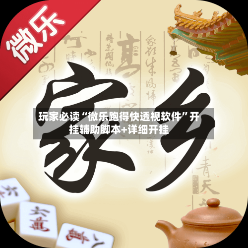 玩家必读“微乐跑得快透视软件”开挂辅助脚本+详细开挂-第2张图片