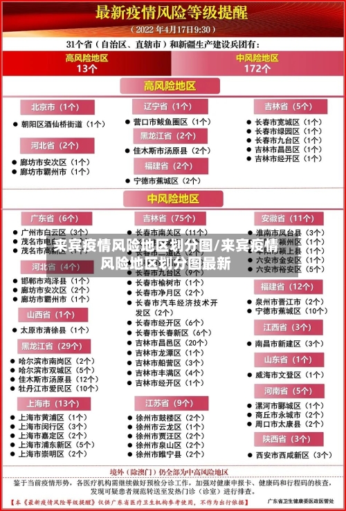 来宾疫情风险地区划分图/来宾疫情风险地区划分图最新