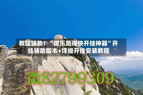 教程辅助！“微乐跑得快开挂神器”开挂辅助脚本+详细开挂安装教程
