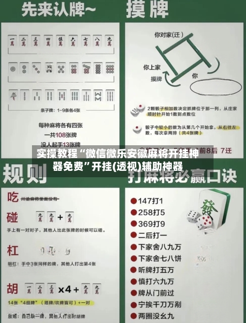 实操教程“微信微乐安徽麻将开挂神器免费	”开挂(透视)辅助神器-第2张图片