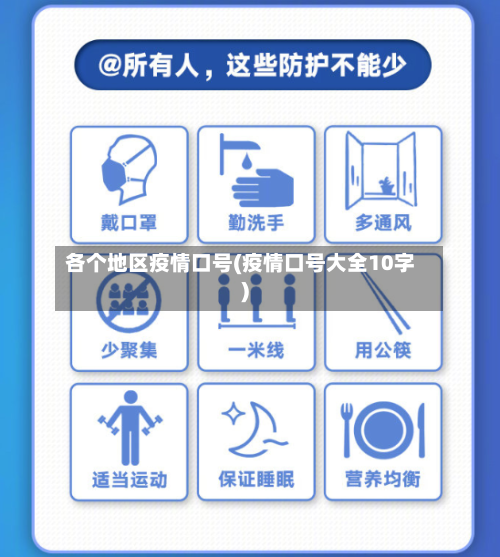 各个地区疫情口号(疫情口号大全10字)
