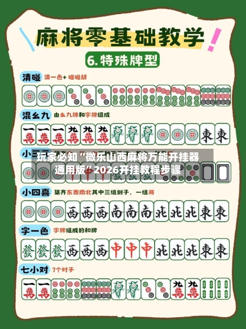 玩家必知“微乐山西麻将万能开挂器通用版”2026开挂教程步骤