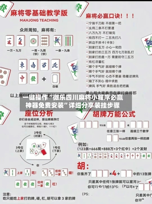 一键操作“微乐四川麻将小程序必赢神器免费安装”详细分享装挂步骤-第2张图片