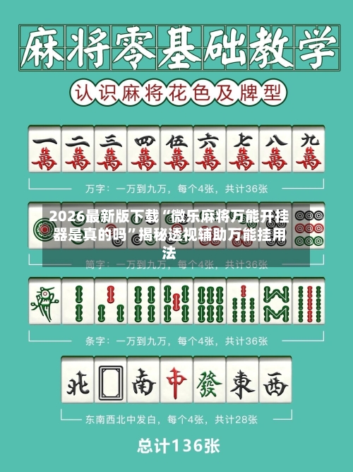 2026最新版下载“微乐麻将万能开挂器是真的吗”揭秘透视辅助万能挂用法-第3张图片