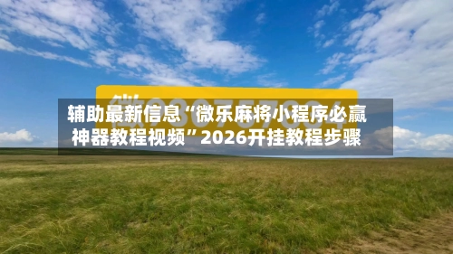 辅助最新信息“微乐麻将小程序必赢神器教程视频	”2026开挂教程步骤-第2张图片