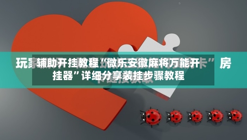 辅助开挂教程“微乐安徽麻将万能开挂器	”详细分享装挂步骤教程-第2张图片