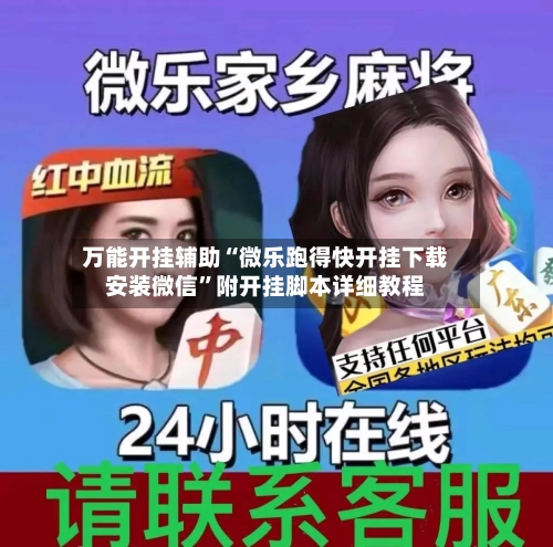 万能开挂辅助“微乐跑得快开挂下载安装微信”附开挂脚本详细教程-第3张图片