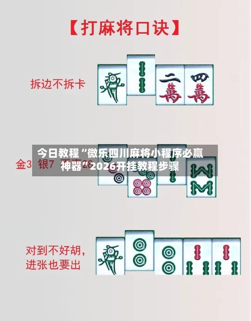 今日教程“微乐四川麻将小程序必赢神器	”2026开挂教程步骤-第2张图片