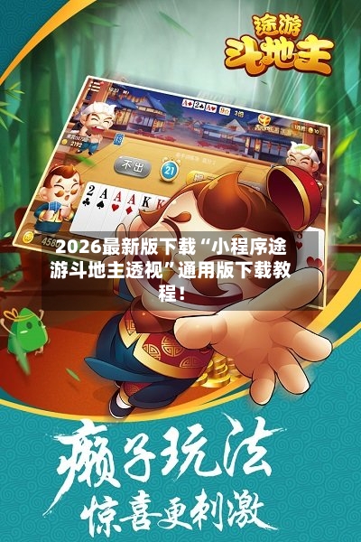 2026最新版下载“小程序途游斗地主透视”通用版下载教程！-第2张图片