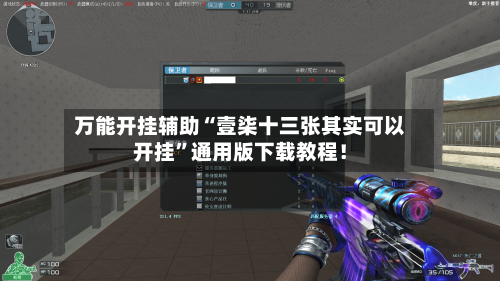 万能开挂辅助“壹柒十三张其实可以开挂”通用版下载教程！-第2张图片