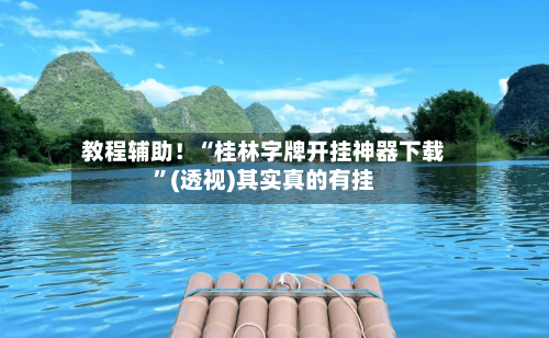 教程辅助!“桂林字牌开挂神器下载”(透视)其实真的有挂