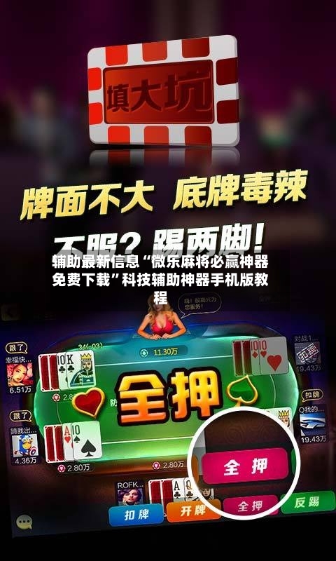 辅助最新信息“微乐麻将必赢神器免费下载	”科技辅助神器手机版教程-第3张图片