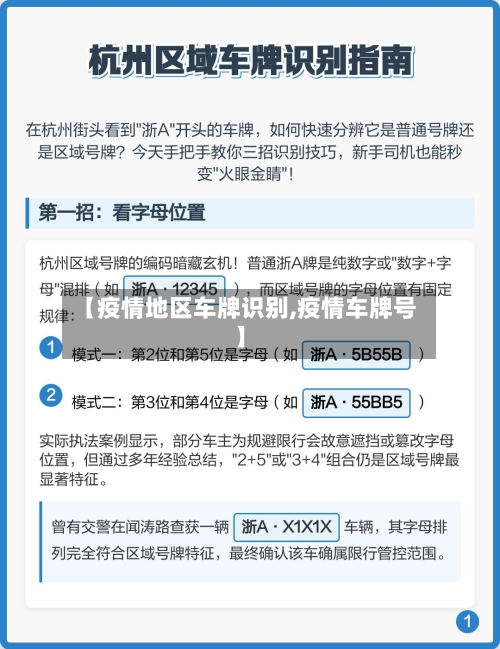 【疫情地区车牌识别,疫情车牌号】-第3张图片