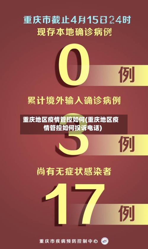 重庆地区疫情管控如何(重庆地区疫情管控如何投诉电话)