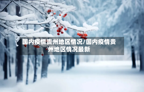 国内疫情贵州地区情况/国内疫情贵州地区情况最新