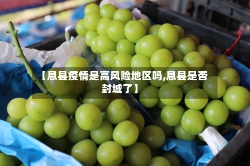 【息县疫情是高风险地区吗,息县是否封城了】