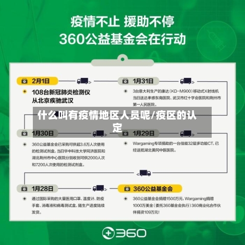 什么叫有疫情地区人员呢/疫区的认定
