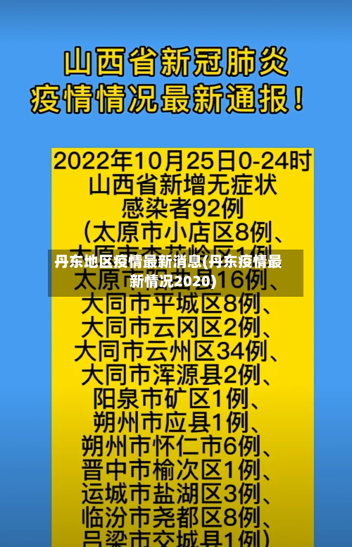 丹东地区疫情最新消息(丹东疫情最新情况2020)-第2张图片